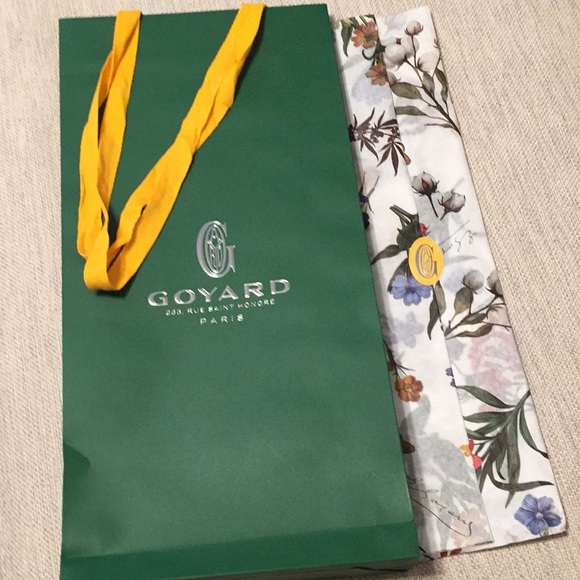 Goyard shopping bag, tissue and ribbon - Picture 2 of 6